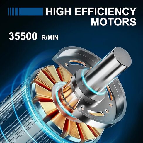 مكنسة كهربائية للسيارة ملحقات السيارة 3 في 1 مكنسة كهربائية لاسلكية محمولة بلوحة مفاتيح، مكنسة كهربائية للسيارة مع محرك بدون فرش بقوة 16000 باسكال عالية الطاقة وTypeC محمولة لشعر الحيوانات الأليفة والمكتب ومجموعة تنظيف المنزل in Kuwait