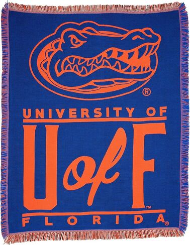 بطانية Northwest NCAA Florida Gators للجنسين للبالغين من قماش الجاكار المنسوج، مقاس 46 بوصة × 60 بوصة، مرموقة in Saudi Arabia