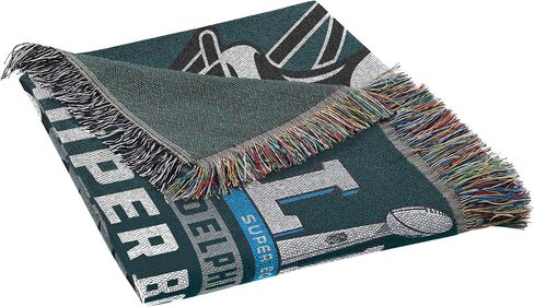 Northwest NFL Unisex-Adult Woven Tapestry Throw Blanket in Saudi Arabia