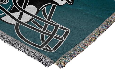 Northwest NFL Unisex-Adult Woven Tapestry Throw Blanket in Saudi Arabia