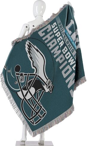 Northwest NFL Unisex-Adult Woven Tapestry Throw Blanket in Saudi Arabia