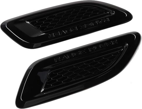 Hood Air Vent Cover for Jeep Wrangler TJ JK JL JT/Chevy Camaro/Jeep Patriot Renegade Compass Grand Cherokee/Dodge RAM Challenger Charger Unlimited (Chrome) in Saudi Arabia