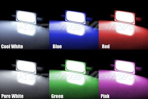 مصابيح LED داخلية XtremeVision لسيارة جيب باتريوت 2007-2015 (6 قطع) مجموعة مصابيح LED داخلية بيضاء رائعة + أداة تثبيت in Kuwait