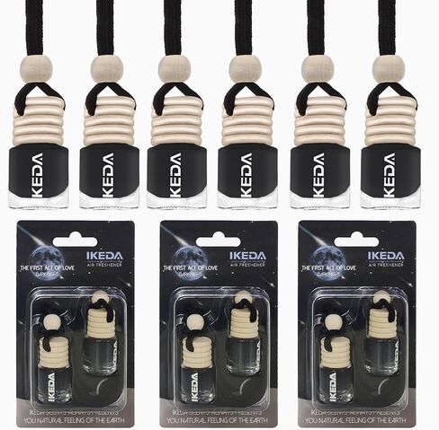 Car Air Freshener 8ml Nature Scents | 45-Days Long-Lasting Fragrance | Automotive Hanging Diffuser Bottles | Remove Auto Odor Fresh Air for Men Home Deodorizer (1pcs, Forever) in Saudi Arabia