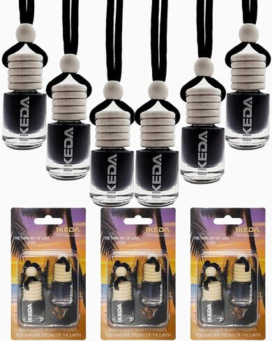 Car Air Freshener 8ml Nature Scents | 45-Days Long-Lasting Fragrance | Automotive Hanging Diffuser Bottles | Remove Auto Odor Fresh Air for Men Home Deodorizer (1pcs, Forever) in Saudi Arabia