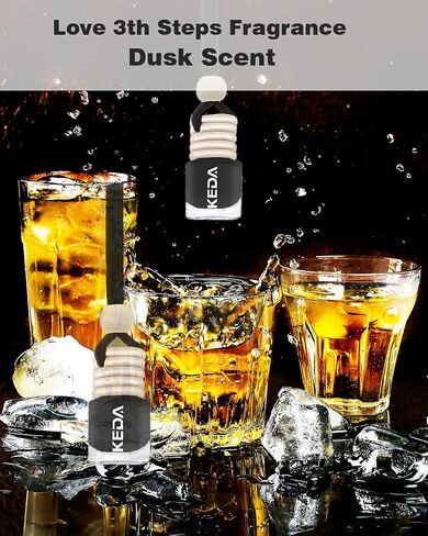 Car Air Freshener 8ml Nature Scents | 45-Days Long-Lasting Fragrance | Automotive Hanging Diffuser Bottles | Remove Auto Odor Fresh Air for Men Home Deodorizer (1pcs, Forever) in Saudi Arabia