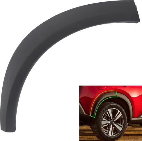 Bumper Side Wheel Fender Flare Molding Trim Fit for Nissan Rogue 2021 2022 2023 Replace for 788726RR1A (Rear Right Side) in Saudi Arabia
