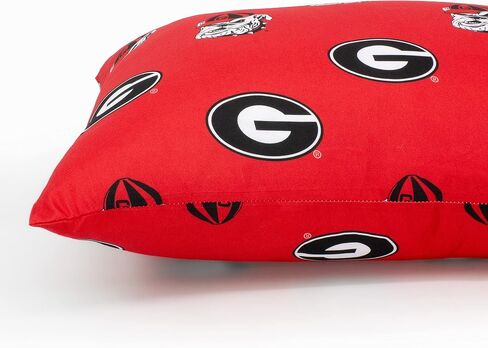 Georgia Bulldogs Red Standard Pillow Case in Saudi Arabia