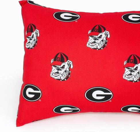 Georgia Bulldogs Red Standard Pillow Case in Saudi Arabia