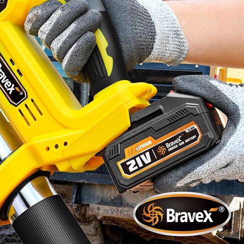 مسدس شحوم لاسلكي، مسدس شحوم كهربائي يعمل بالبطارية 12000 رطل لكل بوصة مربعة، حزمة بطارية قابلة لإعادة الشحن، خرطوم طويل عالي الضغط 40 بوصة، ضخ تلقائي كمي مزدوج الوضع / ضخ مستمر in Kuwait