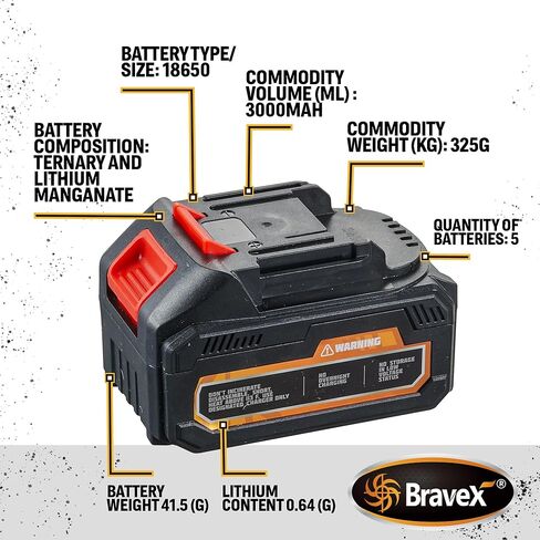 مسدس شحوم لاسلكي، مسدس شحوم كهربائي يعمل بالبطارية 12000 رطل لكل بوصة مربعة، حزمة بطارية قابلة لإعادة الشحن، خرطوم طويل عالي الضغط 40 بوصة، ضخ تلقائي كمي مزدوج الوضع / ضخ مستمر in Kuwait