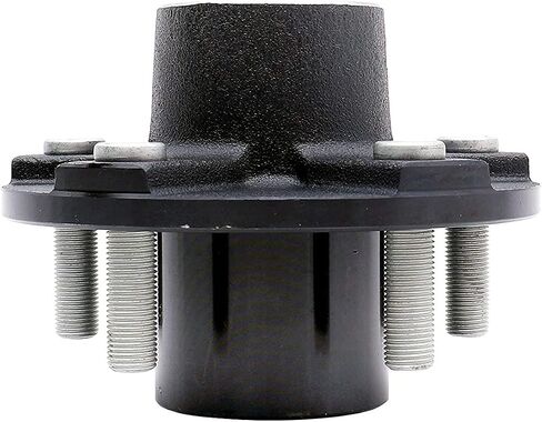 5 Bolt on 4-1/2 Inch Circle Hub Assembly Includes (2) 1-1/16 Inch Straight Spindles & Bearings,Set of 2 in Saudi Arabia
