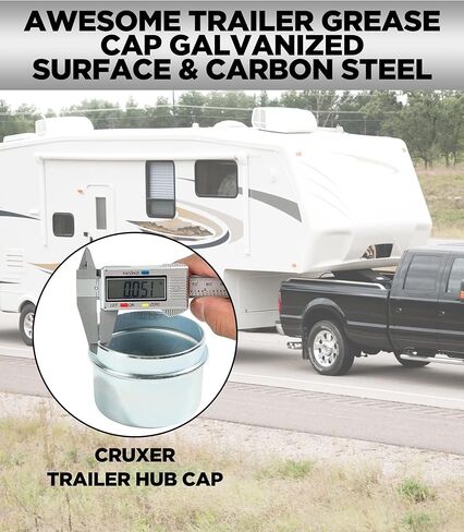 غطاء شحم بغطاء غبار لمحمل المقطورة، مجموعتان من أغطية غبار محور 1.98 بوصة مع قطعتين من سدادات الشحوم المطاطية الإضافية، غطاء شحم محور المقطورة لمعظم محاور دكستر بوزن 2000 إلى 3500 رطل in Kuwait