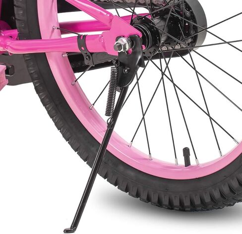 مسند دراجة الأطفال من DRBIKE لدراجة الأطفال مقاس 14 و16 و18 و20 بوصة، حامل خلفي من جانب واحد لدراجات الأطفال، فولاذ كربوني، أسود in Kuwait