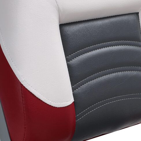 مقاعد قارب الصيد NORTHCAPTAIN T1 الفاخرة ذات الظهر المنخفض القابلة للطي مكونة من قطعتين - كراسي قارب ممتازة / جون / عائمة، تتضمن 4 براغي تثبيت in Kuwait