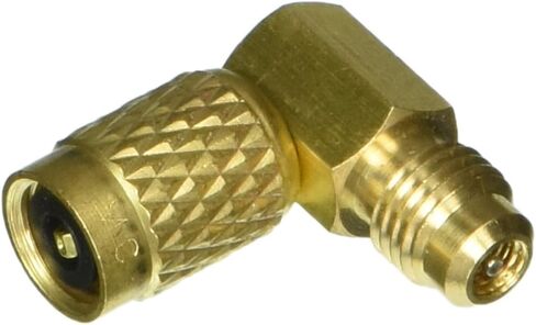 Four Seasons 59615 1/4MFx1/4FF 90° R12 Service Adapter with Swivel in Saudi Arabia