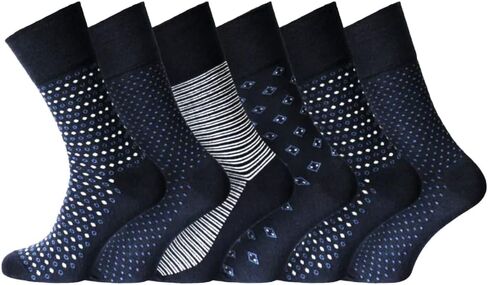 Diabetic Socks for Men, Non-Binding Top, Size 9-12 in Saudi Arabia