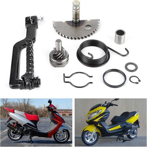 لدراجة نارية ركلة البداية 150cc Gorgeri دراجة نارية ركلة البداية رافعة عمود التروس مناسبة للسكوتر GY6 49CC 50CC 80CC 100CC in Saudi Arabia