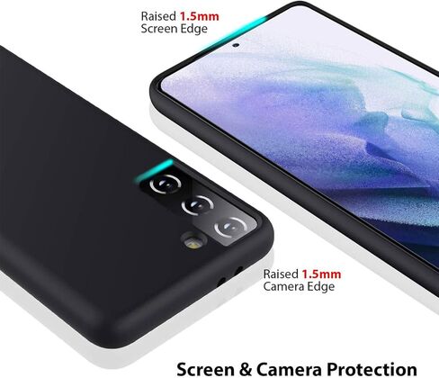 حافظة هاتف لـ Doogee S61 Pro (6.00 بوصة) مع [واقي شاشة من الزجاج المقوى 2 ×]، غطاء أسود من مادة TPU مقاوم للصدمات من السيليكون الناعم للغاية لهاتف Doogee S61 Pro - عيون كبيرة in Kuwait