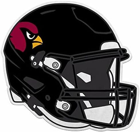 راية على شكل خوذة كرة القدم NFL ثلاثية الأبعاد من Rico Industries - ديكور المنزل وغرفة المعيشة - لباد ناعم EZ للتعليق in Saudi Arabia