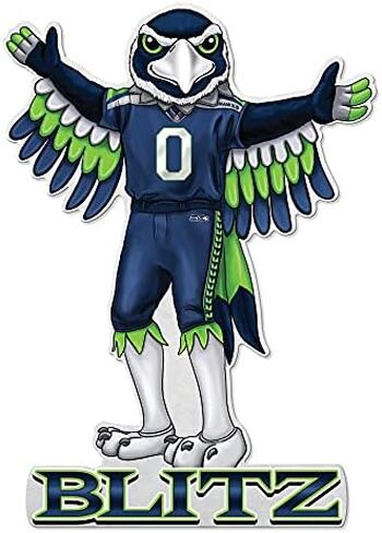 Rico Industries NFL Football Mascot Shape Cut Pennant - Home and Living Room Décor - Soft Felt EZ to Hang in Kuwait