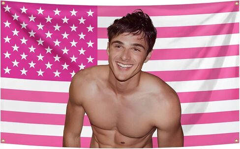 American Flag Background Jacob Performer Elordi Tapestry 3X5 Feet Wall Decoration Bedroom Living Room Dormitory Background Decoration Tapestry Available Indoors and Outdoors in Saudi Arabia