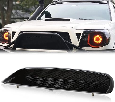 PIT66 Hood Scoop Bulge Kit Compatible with Toyota Tacoma 2005-2011, 76181-35050-A1 Black in Kuwait