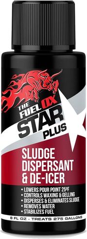 Fuel Ox Star Plus (2 Pack) - Complete Heating Oil Treatment & AntiGel - Treats of Heating Oil - Removes Water & Sludge - Reduces Pour Point by 25°F - Contains Antioxidants for BioFuels in Saudi Arabia
