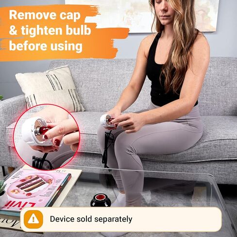 تقنيات إدارة الألم 3 عبوات من المصابيح البديلة لأجهزة العلاج بالضوء الأحمر المحمولة من ثيرالامب وإنفاريكس in Kuwait