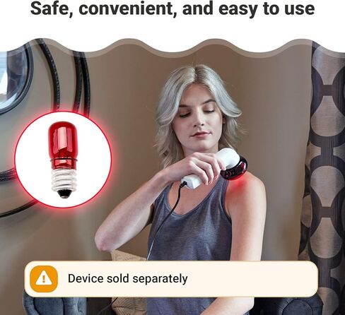 تقنيات إدارة الألم 3 عبوات من المصابيح البديلة لأجهزة العلاج بالضوء الأحمر المحمولة من ثيرالامب وإنفاريكس in Kuwait