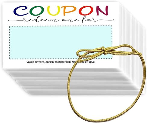 DIY Coupon Book, Blank Gift Certificates, Couples Coupons, Kids Reward Vouchers, Surprise Fill in Ticket Booklet for him, her in Saudi Arabia