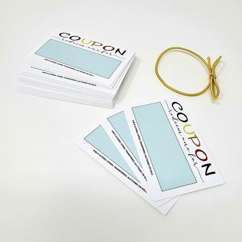 DIY Coupon Book, Blank Gift Certificates, Couples Coupons, Kids Reward Vouchers, Surprise Fill in Ticket Booklet for him, her in Saudi Arabia