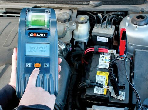 جهاز اختبار بطارية السيارات كلور BA227 مع الطابعة، المصنع in Saudi Arabia