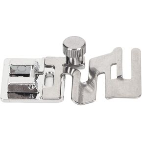 Domestic Sewing Machine Presser Foot Steel Elastic Snap On Cord Band Fabric Stretch Foot Stretch Presser Foot for Low Shank Snap On Sewing Machine