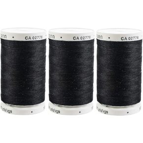 Gtermann Sew-All Thread, Black, 547 Yards (3 Pack)