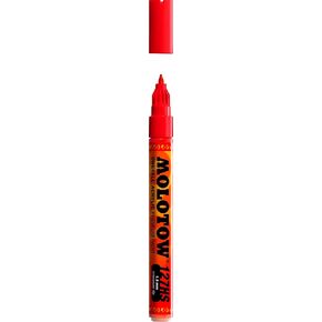 Molotow ONE4ALL Acrylic Paint Marker, 1.5mm, Traffic Red, 1 Each (127.402)