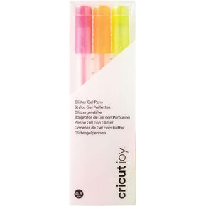 Cricut Joy Fine Point Pens ، 0.4 مم (3) الأحمر ، الأخضر ، البنفسجي