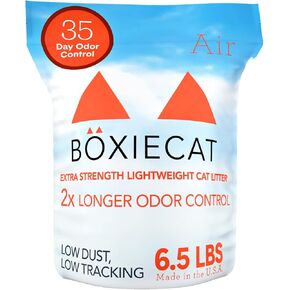Boxie Gently Scented Cat Litter, Lightweight 30-Day Odor Control, Clumping, 16.5lb