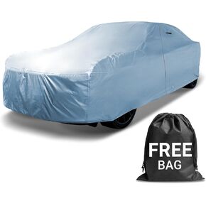 iCarCover Premium Car Cover for 2013-2019 BMW 3-Series Sedan Waterproof All Weather Rain Snow UV Sun Hail Protector for Automobiles, Automotive Accessories Full Exterior Indoor Outdoor Car Cover