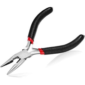 كماشة إبرة الأنف ، كماشة 5 بوصات من المجوهرات الأسود الطويل الأنف كماشة مصغرة لمجوهرات صنع مجوهرات إصلاح مجوهر in Kuwait