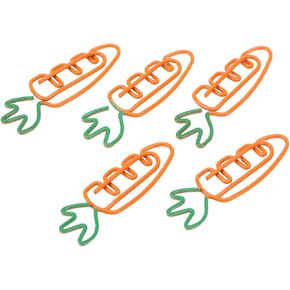 100pcs مقاطع ورقية صغيرة لطيفة ، مجموعة مقاطع ورق الجزر المصغرة المحمولة ، مقاطع ورقة مضحكة مقاطع مكاتب معدنية مكتوبة بالكهرباء للمستلزمات المكتبية in Kuwait