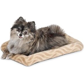 MidWest Homes for Pets QuiteTime Deluxe Wave Bolster Bed for Large Dogs; Easily Machine Wash and Dry; Gray; 42"; 40242-WVGY