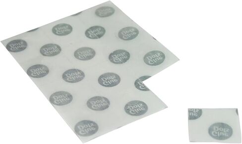 Glue Dots, Removable Dots, Double-Sided, 1/2", .5 Inch, 200 Dots, DIY Craft Glue Tape, Sticky Adhesive Glue Points, Liquid Hot Glue Alternative, Clear in Saudi Arabia