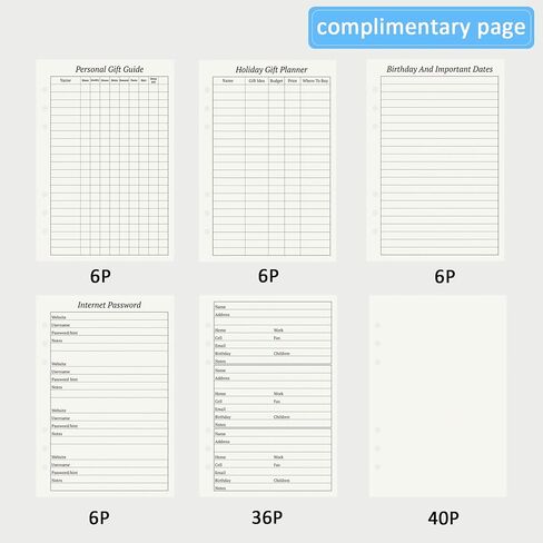 Refillable Address Book with Alphabetical Tabs, 600 Entry Spaces Large Print Contact Address/Phone Books, PU Leather Hardcover A5 6 Ring Address Book Binder for Senior Home Office in Saudi Arabia