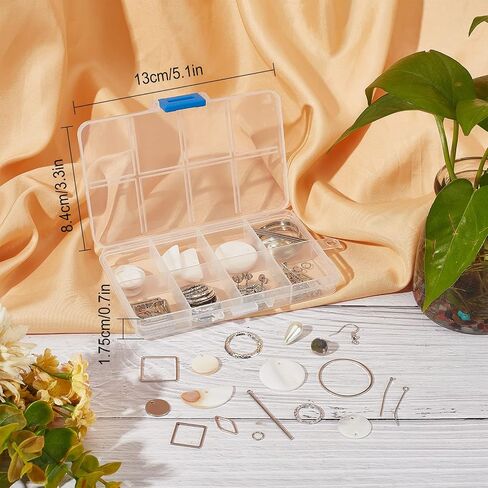 SUNNYCLUE 1 Box DIY 10 Pairs Geometric Hollow Earring Making Starter Kit Shell Ring Round Square Star Triangle Charm Connector Earring Stud Hooks Jewelry Making Supplies Craft Silver, Instruction in Saudi Arabia
