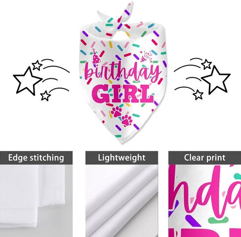 Birthday Bandanas for Pets - Photo Props & Party Decorations in Kuwait