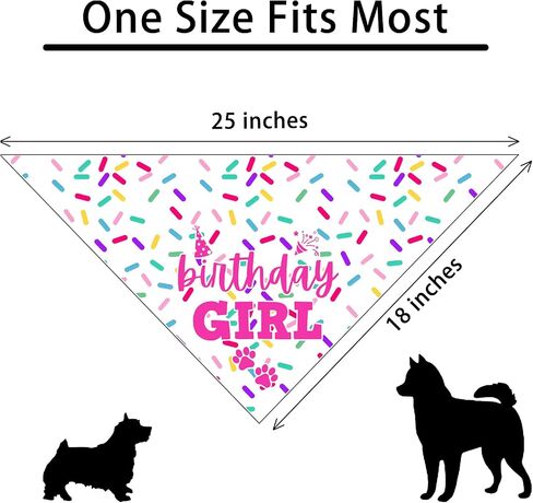 Birthday Bandanas for Pets - Photo Props & Party Decorations in Kuwait