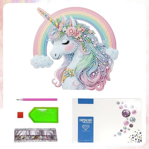 Baipisan Gnome Tabletop Diamond Art Painting kit kit ， ， خاصًا بزخرفة مكتب الراينستون على شكل حجر الراين. in Kuwait