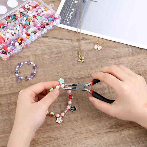 كماشة إبرة الأنف ، كماشة 5 بوصات من المجوهرات الأسود الطويل الأنف كماشة مصغرة لمجوهرات صنع مجوهرات إصلاح مجوهر in Kuwait