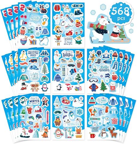 24 Sheets St. Patrick's Day Stickers, Clover Stickers Lucky Shamrock Four Leaf Clover Irish Decor Green Day Stickers for Teens Girls Kids Adults in Kuwait